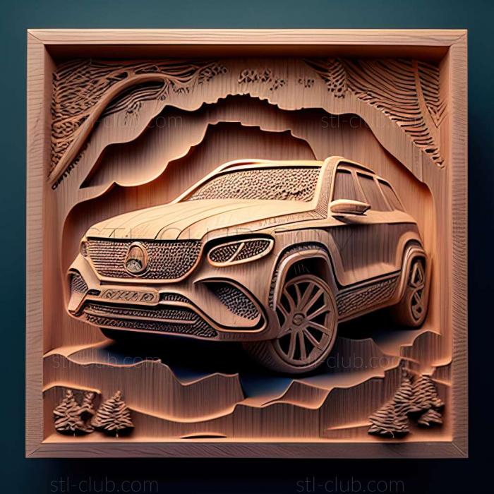 3D model Mercedes Benz EQS SUV (STL)